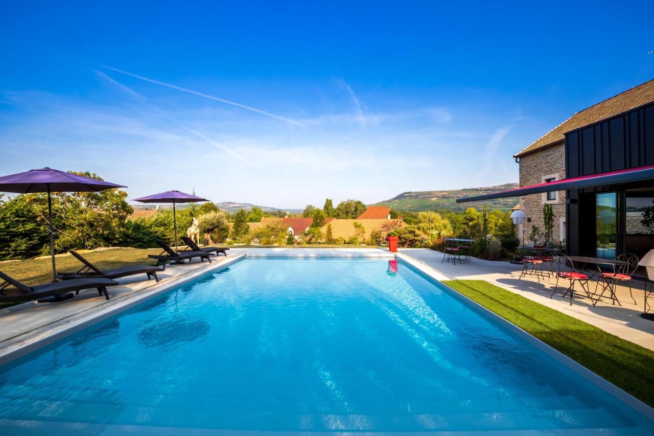 Bed and Breakfast Nuits Aux Sources Chassey-le-Camp Exterior foto
